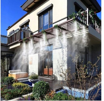 СИСТЕМА ОРОШЕНИЯ ВОДНАЯ ЗАВЕСА РАСПЫЛИТЕЛЬ САДОВОГО ТУМАНА 10м