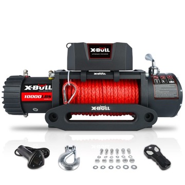 WYCIĄGARKA ELEKTRYCZNA X-BULL 12V 10000lb 4,5 tony