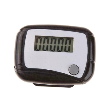 Step Walking Liczniki Czujnik krokomierza Krok czarny