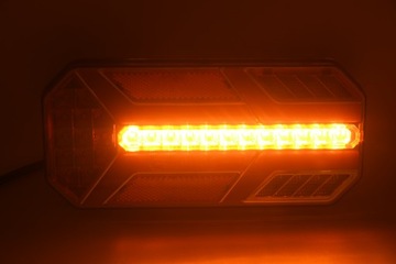 2x Lampa zespolona tylna LED dynamiczny kier NEON