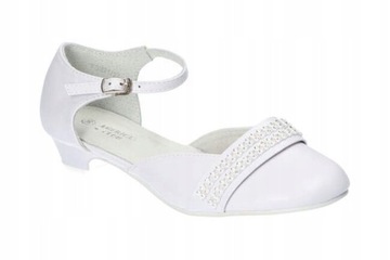 BUTY KOMUNIJNE AMERICAN CLUB KOM21 BIAŁE KOMUNIA R 37
