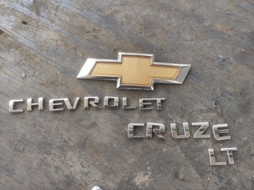 CHEVROLET CRUZE LT ZNAK NÁPIS VÍKO KUFRU LOGO