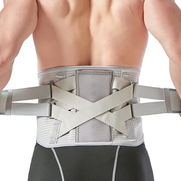 PAS KRZYŻOWY LĘDŹWIOWY NA KRĘGOSŁUP ORTOPEDYCZNY M-XXL