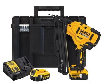GWOŹDZIARKA AKUMULATOROWA DEWALT DCN650P2 18V 16Ga 32-63mm 2x5,0Ah 34 STOPN