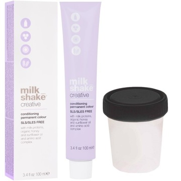 Milk Shake Creative Farba róże kolory + oksydant