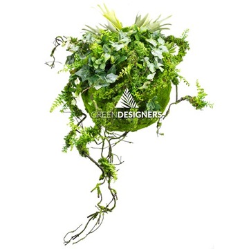 Декоративный растительный шар Moss Ball 45 см мох