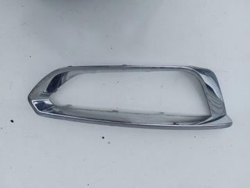 KRATKA, RAMKA CHROM ZDERZAKA PRZÓD PRAWA BMW F22 F23 EU