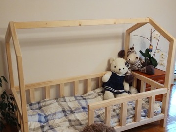 Деревянная детская кровать - Массив 160x80