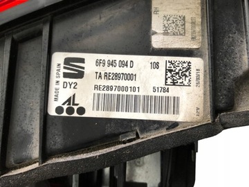 SEAT ARONA 6F0 SVĚTLO KRYT PRAVÁ 6F9945094D