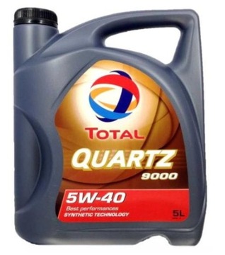OLEJ SILNIKOWY TOTAL QUARTZ 9000 5W40 5L CITROEN P
