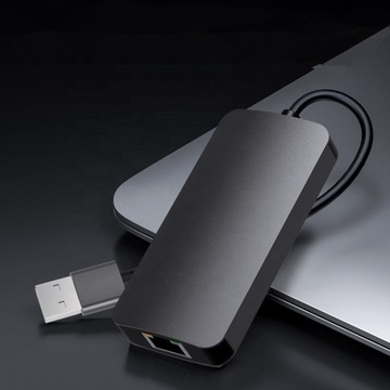 ХАБ USB LAN ETHERNET RJ45 GIGABIT 1000 МБ USB 3.0