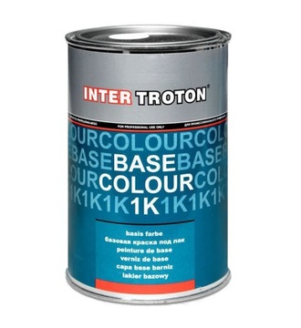 BAZA CZARNA PUSZKA FARBA LAKIER TROTON 1 L
