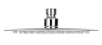 ХРОМИРОВАННЫЙ ДОЖДЕВОЙ ДУШ 25 СМ, КРУГЛЫЙ МЕТАЛЛИЧЕСКИЙ ДУШ, НЕРЖАВЕЮЩАЯ, ТОНКИЙ