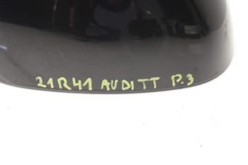 AUDI TT 8N ZRCÁTKO PRAVÉ PRAVÁ STRANA 5PIN KÓD LAK - LZ9Y