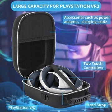 do okularów PS VR2 torby przeciw zadrapaniom pokro