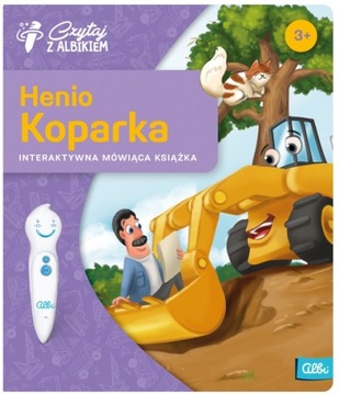 KSIĄŻKA INTERAKTYWNA HENIO KOPARKA ALBIK