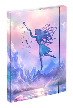 BAAGL Teczki na zeszyty szkolne A4 Fairy