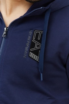 EA7 EMPORIO ARMANI - Bluza z wymiennym logo r. L