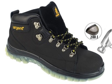 BUTY ROBOCZE OBUWIE OCHRONNE URGENT SKÓRA S1