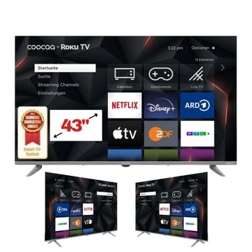 Telewizor SMART LED COOCAA 43R5G 43