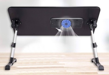 СКЛАДНОЙ СТОЛИК ДЛЯ НОУТБУКА ДЛЯ КРОВАТИ ОХЛАЖДАЮЩАЯ ПОДСТАВКА ВЕНТИЛЯТОР