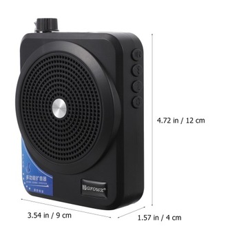 ПОРТАТИВНЫЙ БЕСПРОВОДНОЙ УСИЛИТЕЛЬ ГОЛОСА, ГРОМКИЙ И УДОБНЫЙ