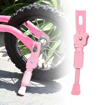 Детская подставка для ног велосипеда, подставка для ног шоссейного велосипеда, опора для ног велосипеда, розовая, 16 дюймов