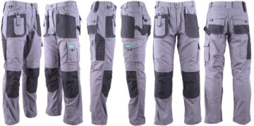 ПЯТНЕУСТОЙЧИВЫЕ, ПРОЧНЫЕ Базовые рабочие брюки 4XL