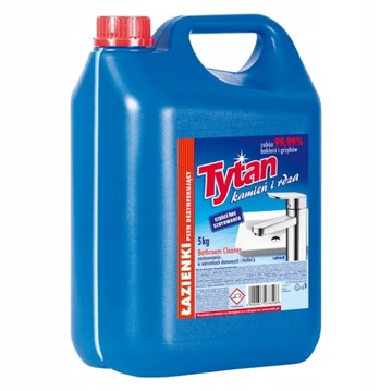 TYTAN PŁYN DO MYCIA ŁAZIENEK KAMIEŃ I RDZA 5 KG
