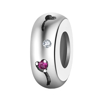 Charms STOPER RÓŻYCZKI RÓŻE ZAWIESZKA SREBRO 925