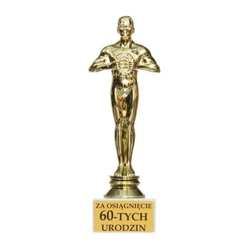 Statuetka Za osiągnięcie 60 urodzin
