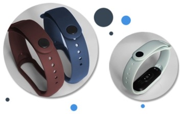 Ремешок для силиконового ремешка Xiaomi Mi Band 5/6/7, много цветов, умные часы
