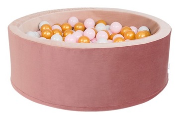 Suchy basen z kulkami Rose Dream +200 piłeczek + gratis pokrowiec