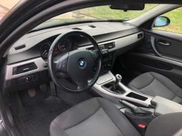 BMW Seria 3 E90-91-92-93 Touring E91 2.0 318i 129KM 2006 BMW 318i XENON KLIMA ALU HAK GRZANE FOTELE IDEALNY STAN Z NIEMIEC, zdjęcie 8