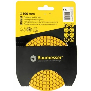 BAUMESSER PAD POLERSKI #60 100mm