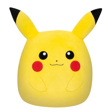 Pokemon Squishmallow Pikachu Poduszka Gniotek Pluszak 30 cm
