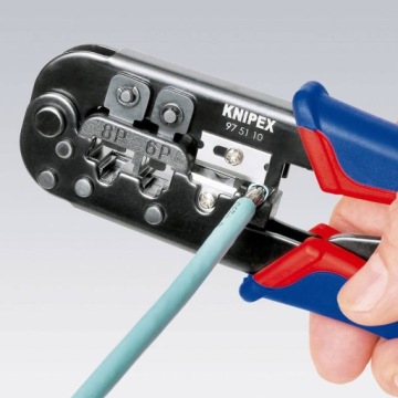 KNIPEX 97 51 10 Обжимной инструмент RJ11/12 Телефонный штекер RJ45