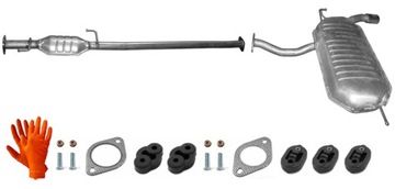 KIA SPORTAGE 2.0 OD 2004r. TŁUMIK ŚRODKOWY KOŃCOWY