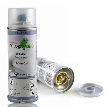 Lakier Bezbarwny Akrylowy Klar Spray 2K 200ml COLORMATIC