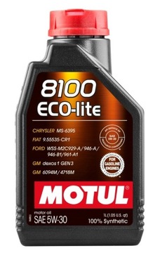 MOTUL OLEJ MOTUL 5W30 1L 8100 ECO LITE SP-RC / GF-