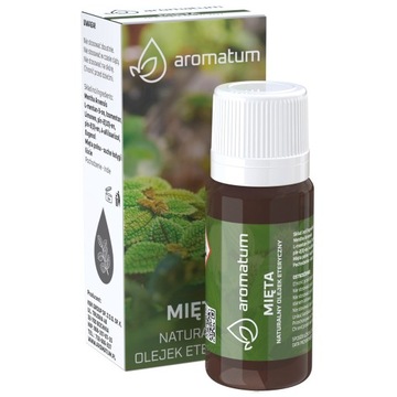 Aromatum - Naturalny olejek eteryczny o zapachu Mięty - 12 ml