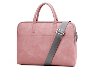 Torba etui skórzane J.QMEI pokrowiec do laptopa 15