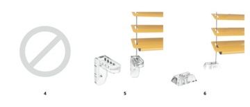 Бамбуковые жалюзи 25мм 100 х 100 см - разные цвета