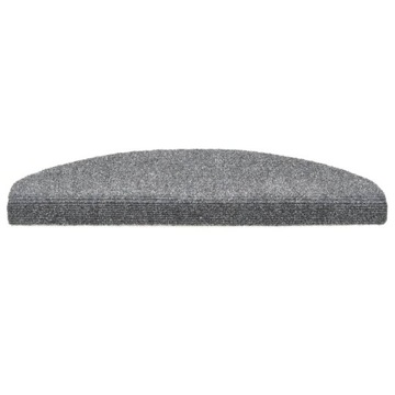 vidaXL Самоклеящиеся чехлы для лестниц 5 шт. Серые 65x21x4 см