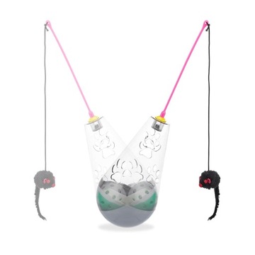 ИГРУШКА для кошачьей удочки 3в1 МЫШЬ Kong BALL