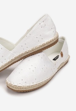 Białe Espadryle 40