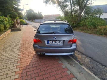 BMW Seria 5 E60 Touring 525 d 177KM 2005 BMW Seria 5 2.5 177Ps Navi Skora Panorama Alu Kombi Gwarancja 2.5 Diesel, zdjęcie 4
