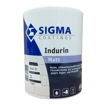 Sigma Indurin Farba do Grilla Ogrodowego 1L ZN