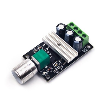 РЕГУЛЯТОР СКОРОСТИ ДВИГАТЕЛЯ ШИМ 3А постоянного тока 6-28В Arduino