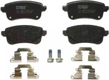 TRW KLOCKI HAMULCOWE TYŁ GDB2082